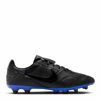 Nike Premier 3 Firm Ground Football Boots Black/Blue Мъжки футболни бутонки