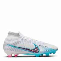 Nike Mercurial Superfly Elite Df Fg Football Boots White/Blue/Pink Футболни стоножки