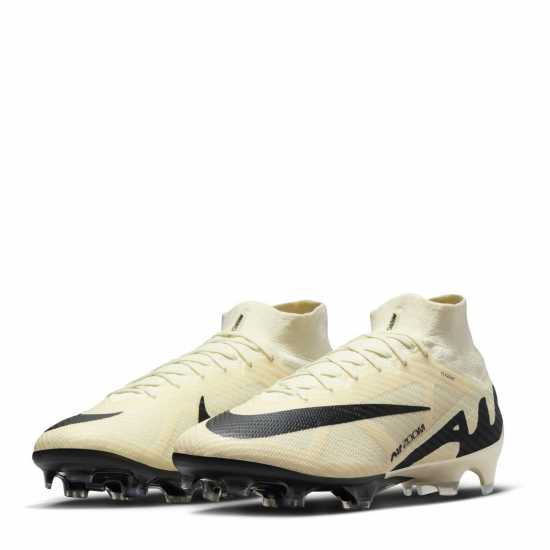 Nike Mercurial Superfly 9 Elite Firm Ground Football Boots Lemonade/Black Мъжки футболни бутонки
