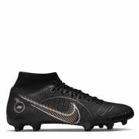 Nike Mercurial Vapor Elite Fg Football Boots Black/Gold Футболни стоножки