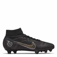 Nike Mercurial Superfly Pro Df Fg Football Boots Black/Gold Футболни стоножки