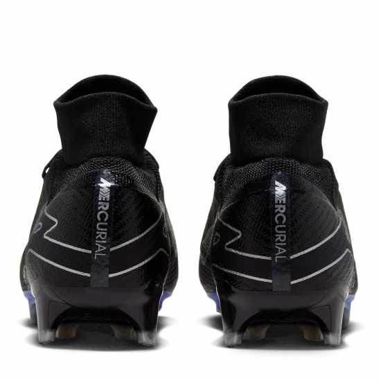 Nike Mercurial Superfly 9 Pro Firm Ground Football Boots Black/Chrome Мъжки футболни бутонки