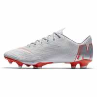 Nike Mercurial Vapor Pro Fg Football Boots Light Grey/Blue Футболни стоножки