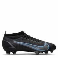 Nike Mercurial Vapor Pro Fg Football Boots Black/UnivBlue Мъжки футболни бутонки