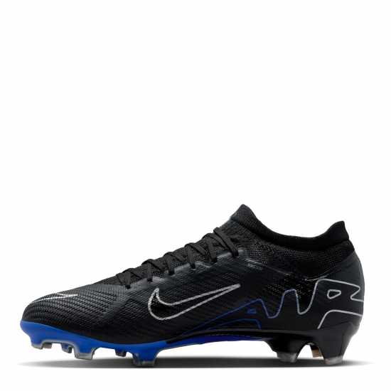 Nike Mercurial Vapor Pro Fg Football Boots Black/Chrome Мъжки футболни бутонки