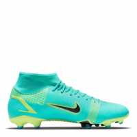 Nike Mercurial Superfly 9 Academy Firm Ground Football Boots Blue/White Футболни стоножки