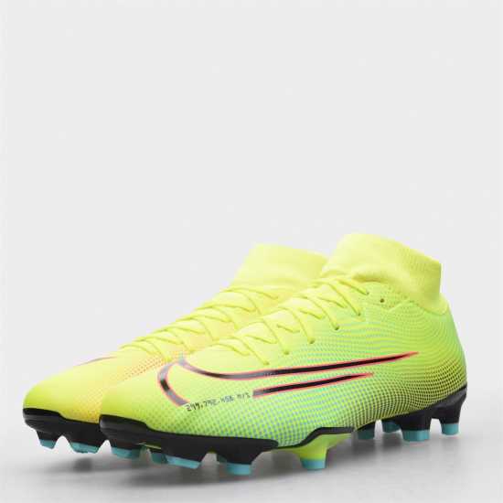 Nike Mercurial Superfly 9 Academy Firm Ground Football Boots Green/Black - Футболни стоножки