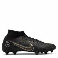 Nike Mercurial Superfly Academy Df Fg Football Boots Black/Gold Футболни стоножки