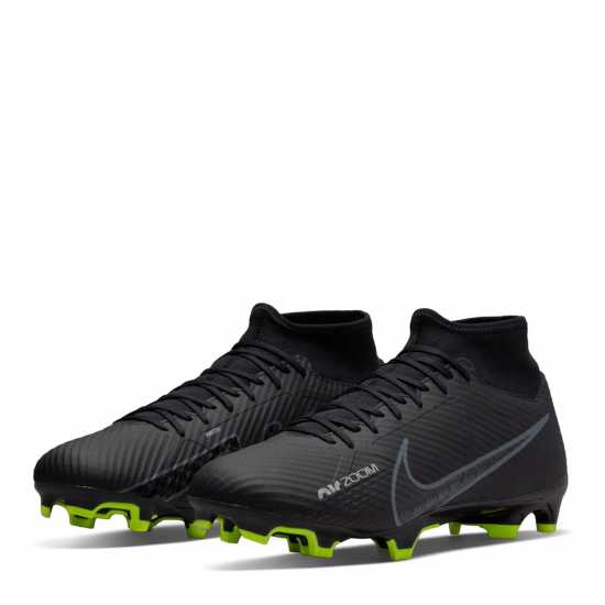 Nike Mercurial Superfly Academy Df Fg Football Boots Blk/Grey/White Футболни стоножки