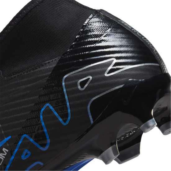 Nike Mercurial Superfly 9 Academy Firm Ground Football Boots Black/Chrome Мъжки футболни бутонки