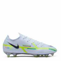 Nike Phantom Gt Elite Fg Football Boots Light Grey/Blue Мъжки футболни бутонки