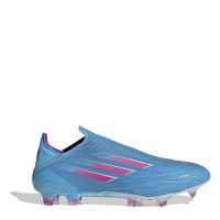Adidas X+ Fg Football Boots Blue/Pink Футболни стоножки