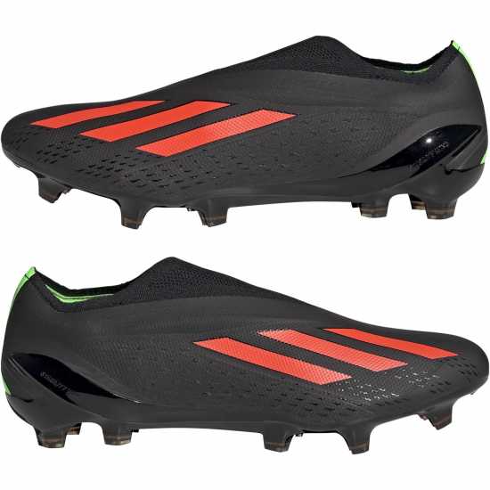 Adidas X Speedportal+ Firm Ground Football Boots Black/Red/Grn - Футболни стоножки