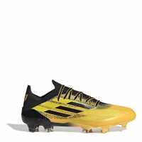 Adidas X Messi .1 Fg Football Boots Gold/Black Мъжки футболни бутонки