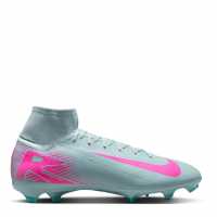 Nike Zoom Mercurial Superfly 10 Pro Adults Firm Ground Football Boots Сиво/Розово