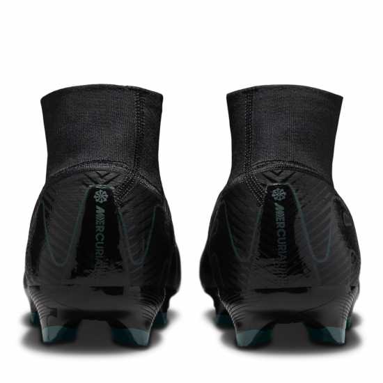 Nike Zoom Mercurial Superfly 10 Pro Adults Firm Ground Football Boots Черно/Зелено 