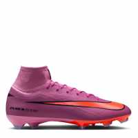 Nike Zoom Mercurial Superfly 10 Pro Adults Firm Ground Football Boots Розово/Черно