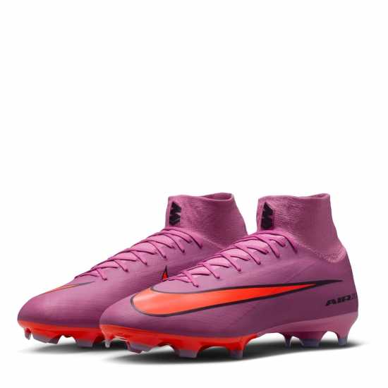 Nike Zoom Mercurial Superfly 10 Pro Adults Firm Ground Football Boots Розово/Черно Nike Zoom Mercurial Superfly 10 Pro Adults Firm Ground Football Boots Розово/Черно