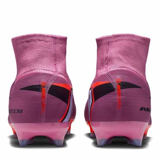Nike Zoom Mercurial Superfly 10 Pro Adults Firm Ground Football Boots Розово/Черно Nike Zoom Mercurial Superfly 10 Pro Adults Firm Ground Football Boots Розово/Черно