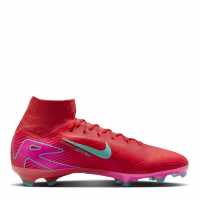 Nike Zoom Mercurial Superfly 10 Pro Adults Firm Ground Football Boots Червено/Зелено Nike Zoom Mercurial Superfly 10 Pro Adults Firm Ground Football Boots Червено/Зелено