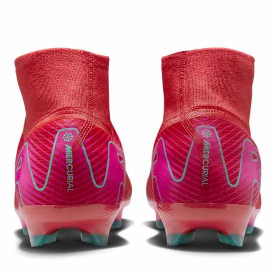 Nike Zoom Mercurial Superfly 10 Pro Adults Firm Ground Football Boots Червено/Зелено Nike Zoom Mercurial Superfly 10 Pro Adults Firm Ground Football Boots Червено/Зелено