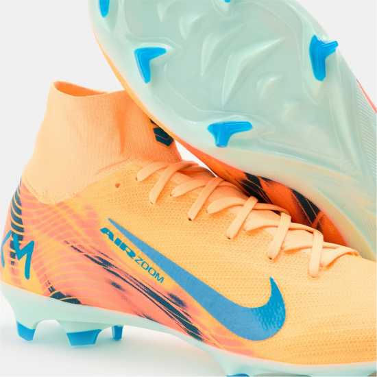 Nike Zoom Mercurial Superfly 10 Pro Adults Firm Ground Football Boots Оранжево/Диня Nike Zoom Mercurial Superfly 10 Pro Adults Firm Ground Football Boots Оранжево/Диня