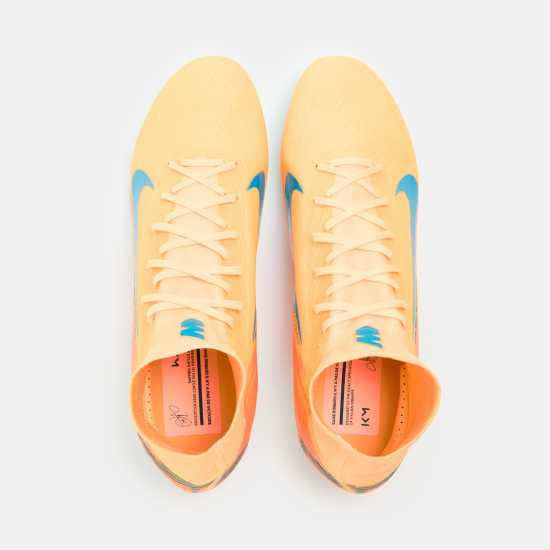 Nike Zoom Mercurial Superfly 10 Pro Adults Firm Ground Football Boots Оранжево/Диня Nike Zoom Mercurial Superfly 10 Pro Adults Firm Ground Football Boots Оранжево/Диня
