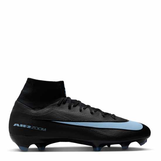 Nike Zoom Mercurial Superfly 10 Pro Adults Firm Ground Football Boots Черно/Синьо Nike Zoom Mercurial Superfly 10 Pro Adults Firm Ground Football Boots Черно/Синьо