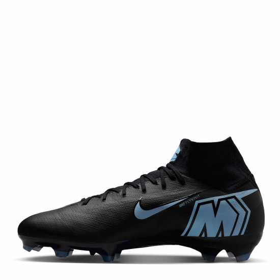 Nike Zoom Mercurial Superfly 10 Pro Adults Firm Ground Football Boots Черно/Синьо Nike Zoom Mercurial Superfly 10 Pro Adults Firm Ground Football Boots Черно/Синьо