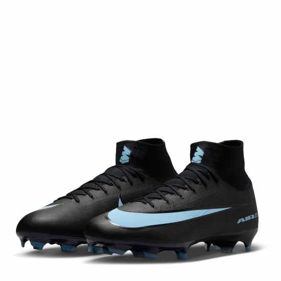 Nike Zoom Mercurial Superfly 10 Pro Adults Firm Ground Football Boots Черно/Синьо Nike Zoom Mercurial Superfly 10 Pro Adults Firm Ground Football Boots Черно/Синьо