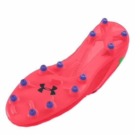 Under Armour Magnetico Select Firm Ground Football Boots Red/Green Мъжки футболни бутонки
