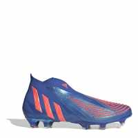 Adidas Predator + Fg Football Boots Blue/Orange Мъжки футболни бутонки