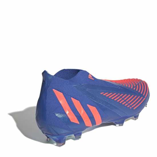 Adidas Predator + Fg Football Boots Blue/Orange Футболни стоножки