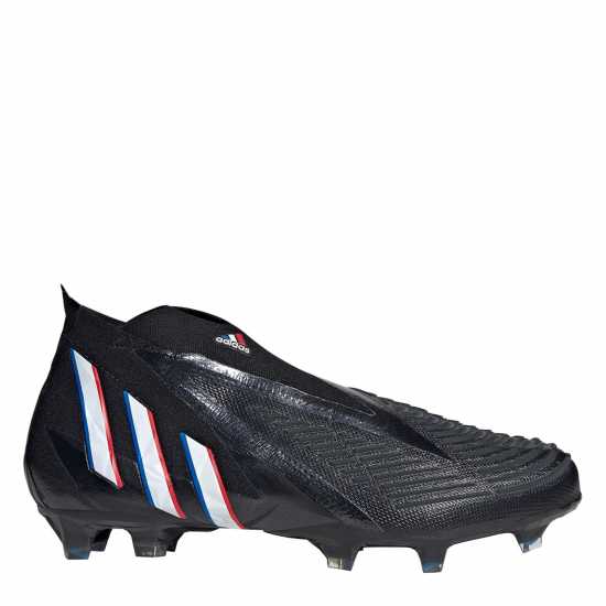 Adidas Predator + Fg Football Boots Black/White Футболни стоножки