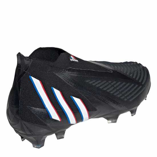 Adidas Predator + Fg Football Boots Black/White Футболни стоножки