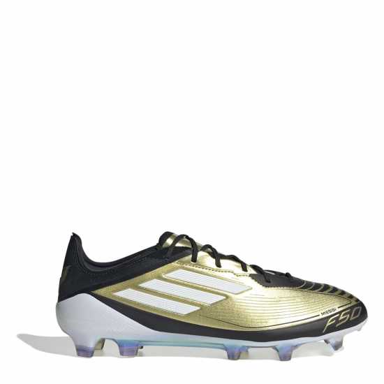 Adidas F50 Elite Adults Firm Ground Football Boots Злато/Черно Футболни стоножки