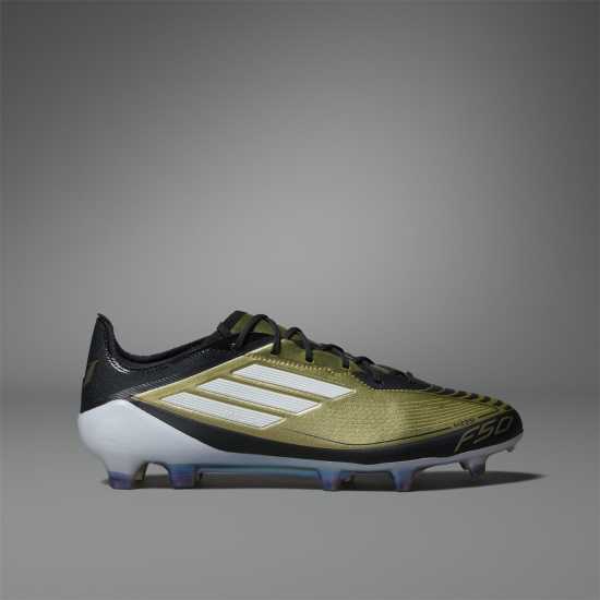 Adidas F50 Elite Adults Firm Ground Football Boots Злато/Черно Футболни стоножки