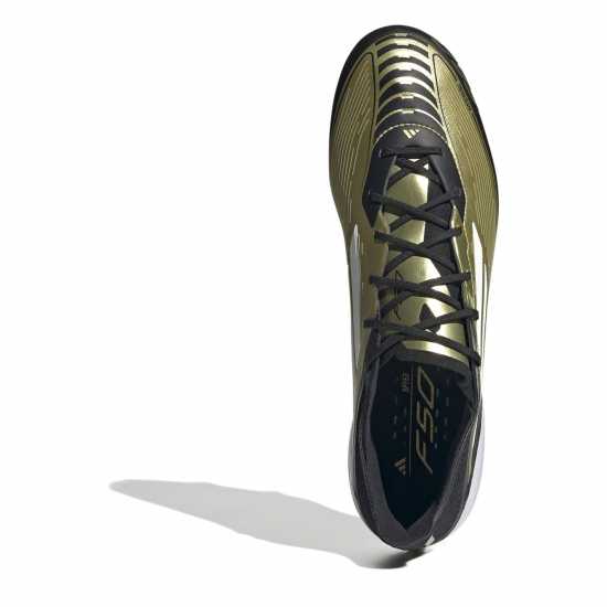 Adidas F50 Elite Adults Firm Ground Football Boots Злато/Черно Футболни стоножки