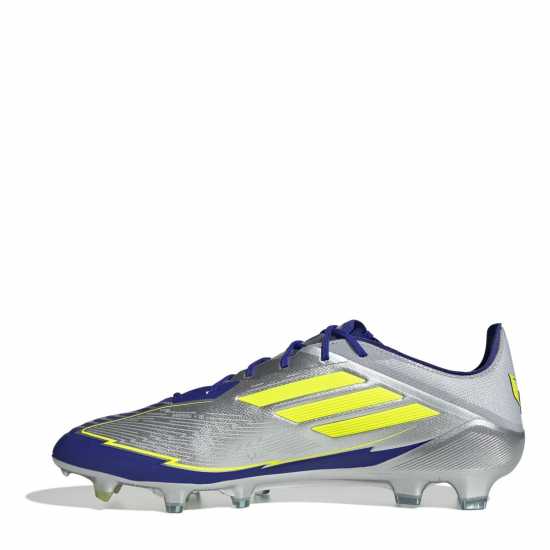 Adidas F50 Elite Adults Firm Ground Football Boots Silver/Blue 