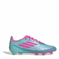Adidas F50 Elite Adults Firm Ground Football Boots Синьо/Розово 