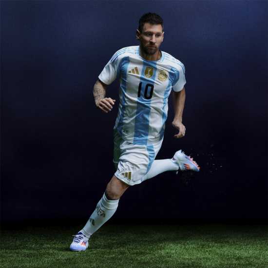 Adidas F50 Elite Adults Firm Ground Football Boots Бяло/Червено/Синьо Футболни стоножки