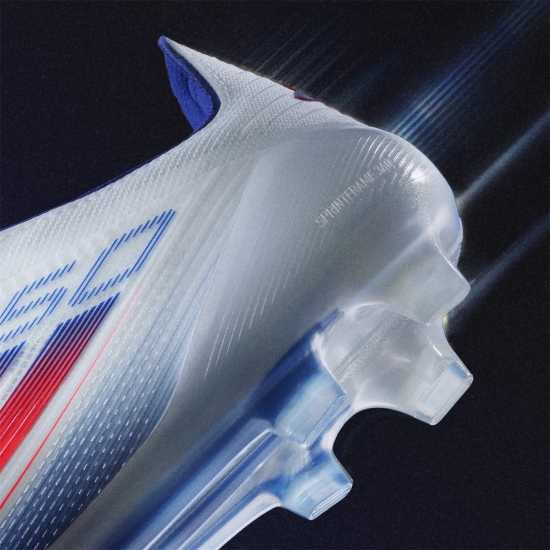 Adidas F50 Elite Adults Firm Ground Football Boots Бяло/Червено/Синьо Футболни стоножки