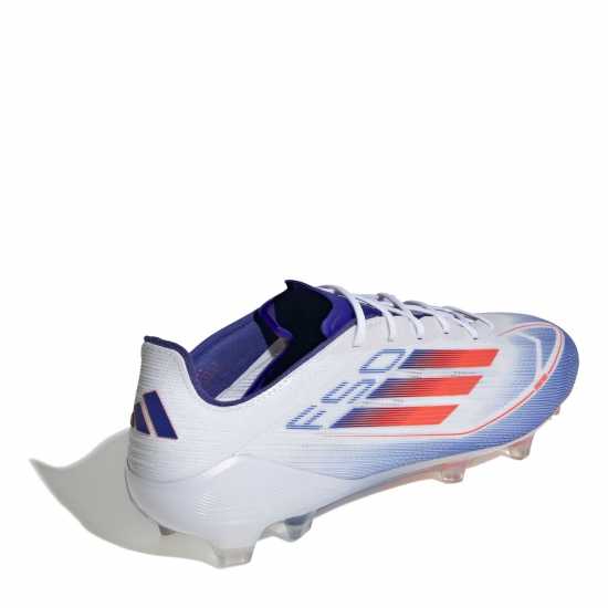 Adidas F50 Elite Adults Firm Ground Football Boots Бяло/Червено/Синьо Футболни стоножки