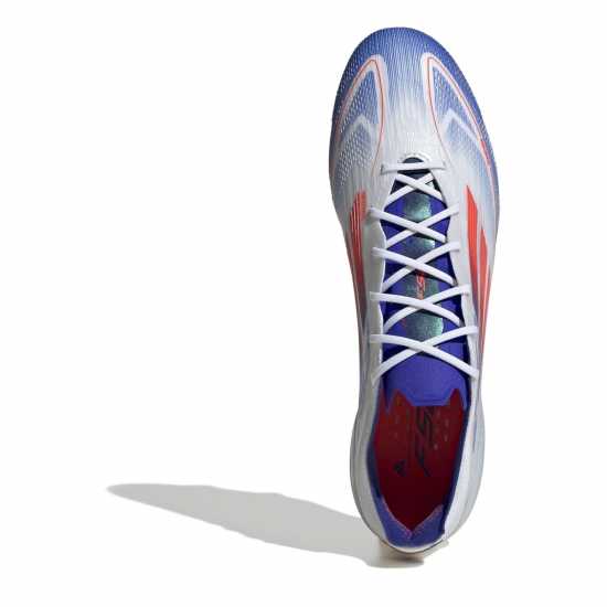 Adidas F50 Elite Adults Firm Ground Football Boots Бяло/Червено/Синьо Футболни стоножки