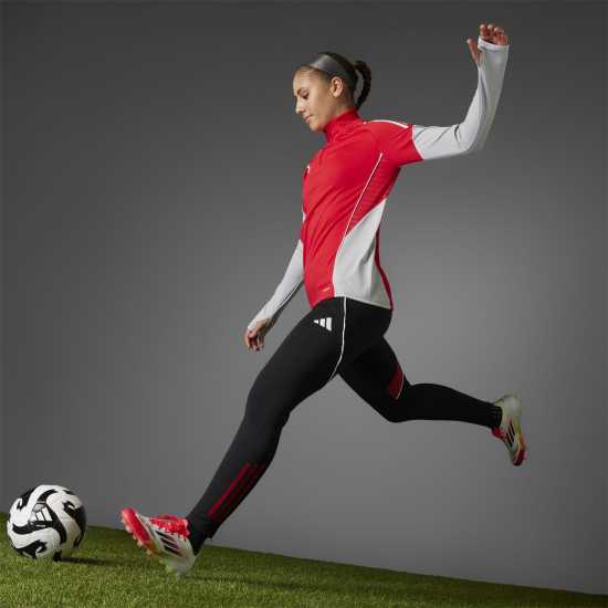 Adidas F50 Elite Adults Firm Ground Football Boots Бяло/Червено Футболни стоножки