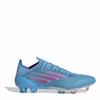 Adidas X .1 Fg Football Boots Blue/Pink Футболни стоножки