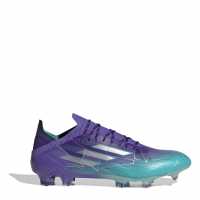 Adidas X .1 Fg Football Boots Purple/Silver Мъжки футболни бутонки