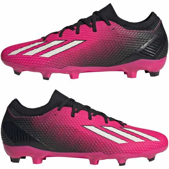Adidas X Speedportal.3 Firm Ground Football Boots Pink/Black Футболни стоножки