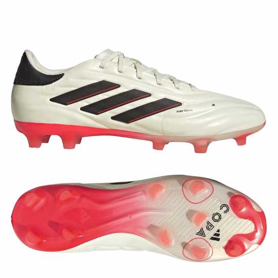 Adidas Copa Pure Ii Pro Firm Ground Boots White/Black/Red Мъжки футболни бутонки