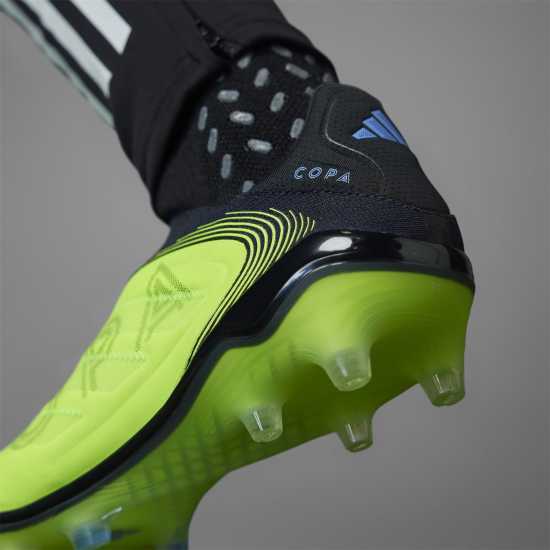 Adidas Copa Pure Iii Elite Laceless Firm Ground Football Boots Лимон/Черен 